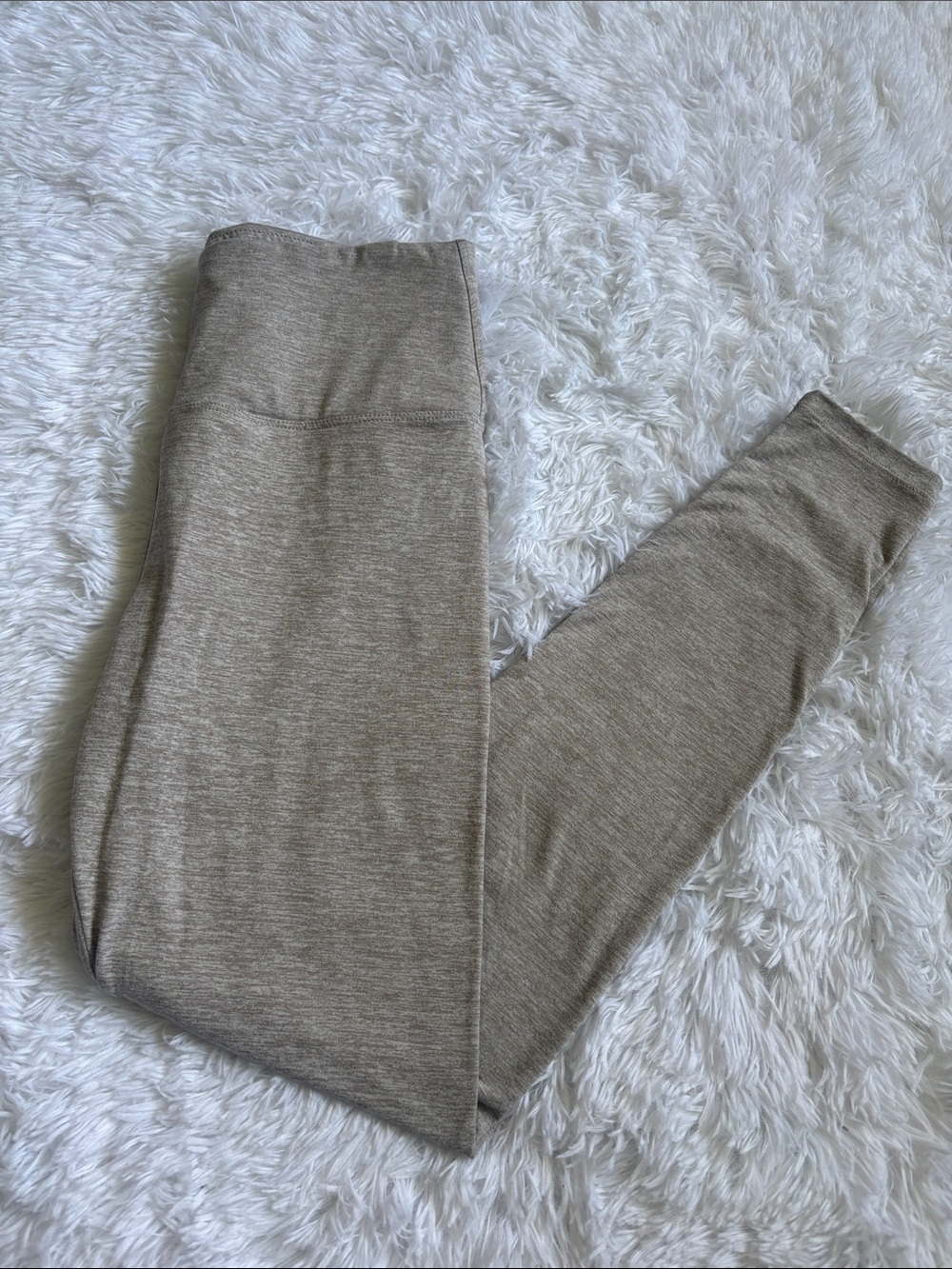 Kyodan Heathered Tan Leggings In Size XS